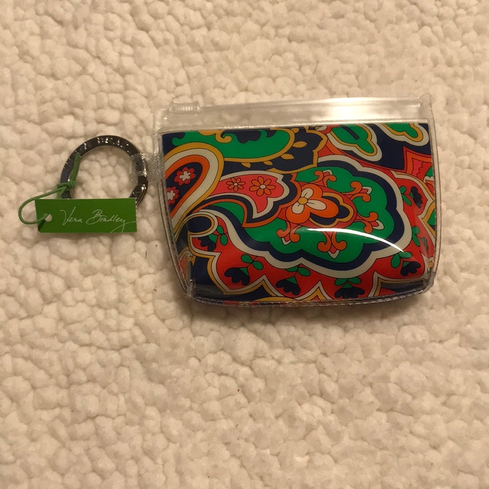 Vera Bradley Coin purse keychain